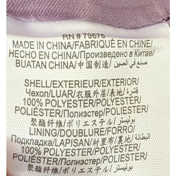 BCBGeneration Womens Double-Breasted Boucle Walker Coat Purple Iris Size XL - Picture 8 of 9